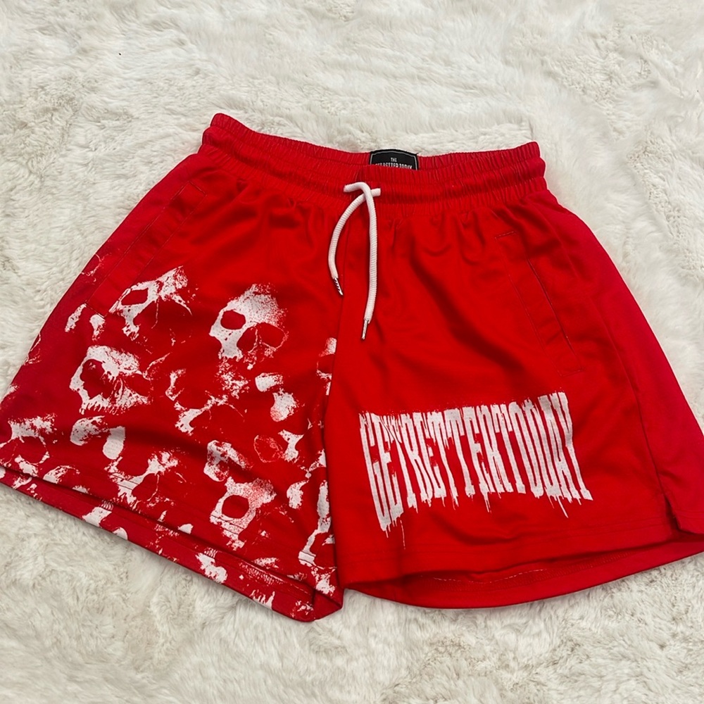 Mens Get Better Today Gym Shorts